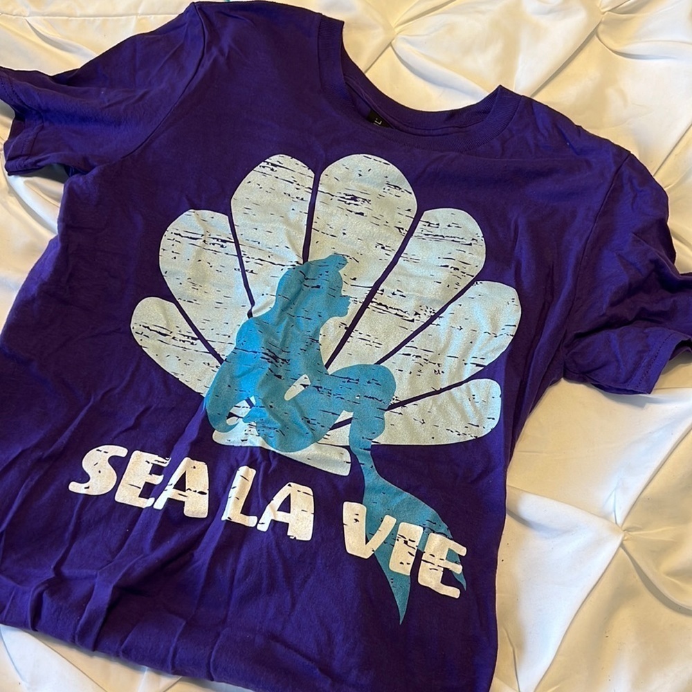 "Sea La Vie" Little Mermaid T-shirt inspired by Disney